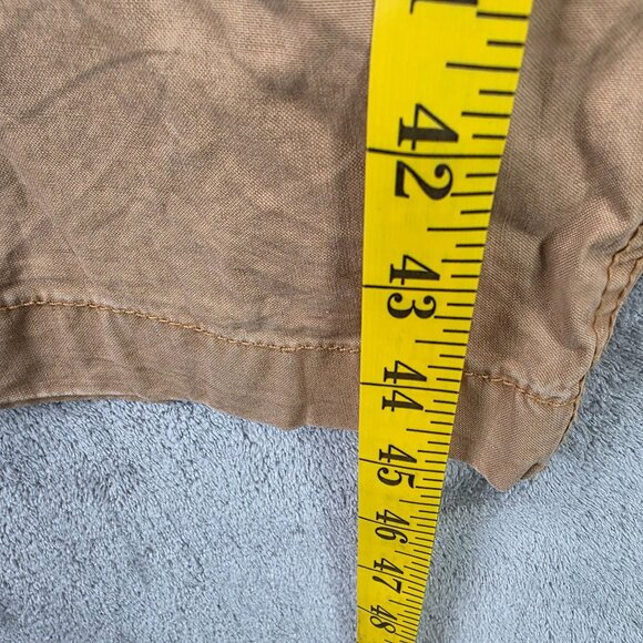 Mens Grindhouse Denim Co. Khaki Cargo Pants 100% Cotton Lightweight Size 42x32 - Picture 9 of 10